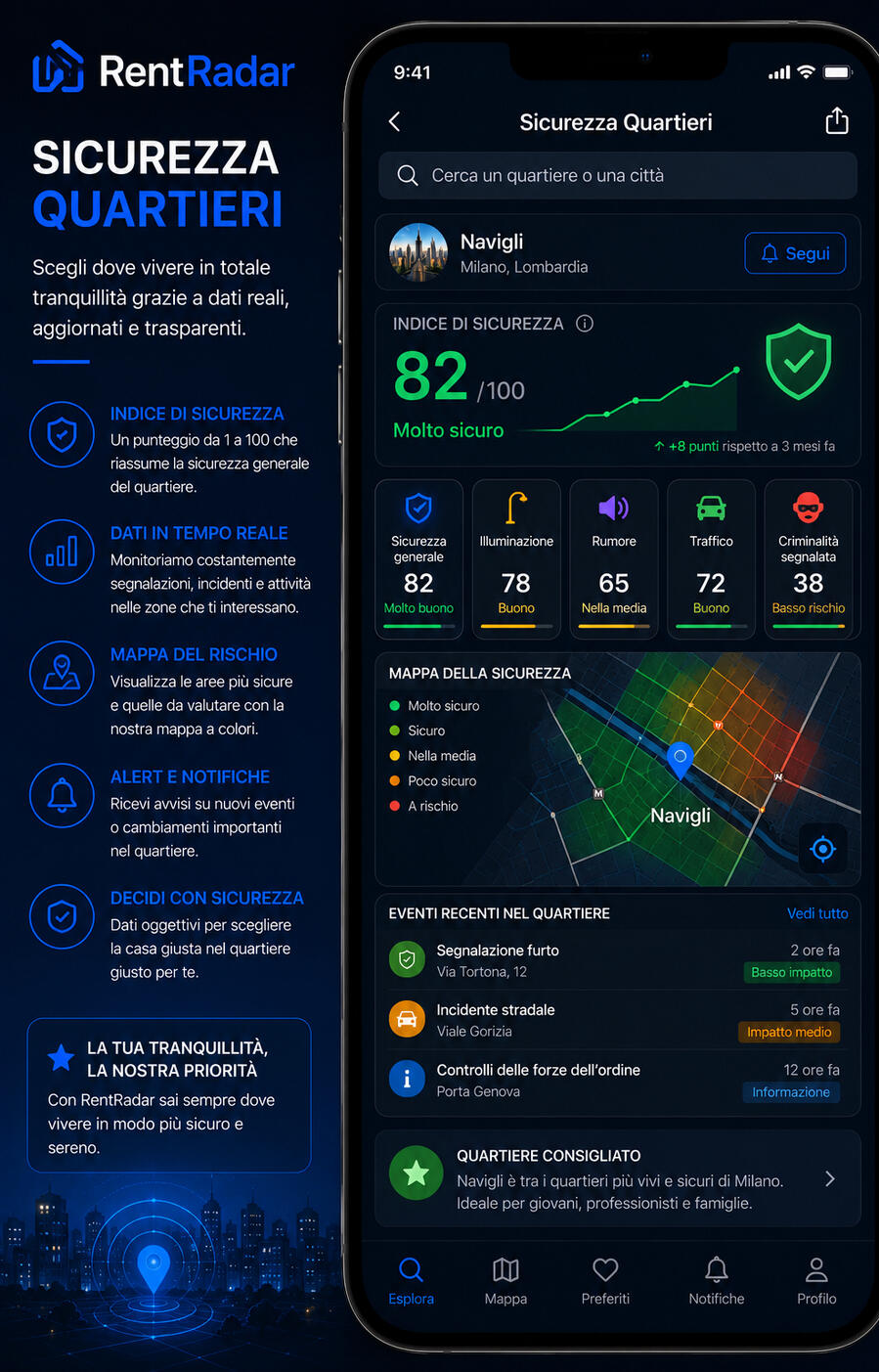 🔵 SEGNALA UN PROBLEMA Aiutaci a migliorare i quartieri della tua città . Segnala problemi reali e contribuisci a rendere la tua 🔵 Home / Benvenuto Accedi alla piattaforma e scopri recensioni reali, segnalazioni e informazioni utili sugli appartamenti.
